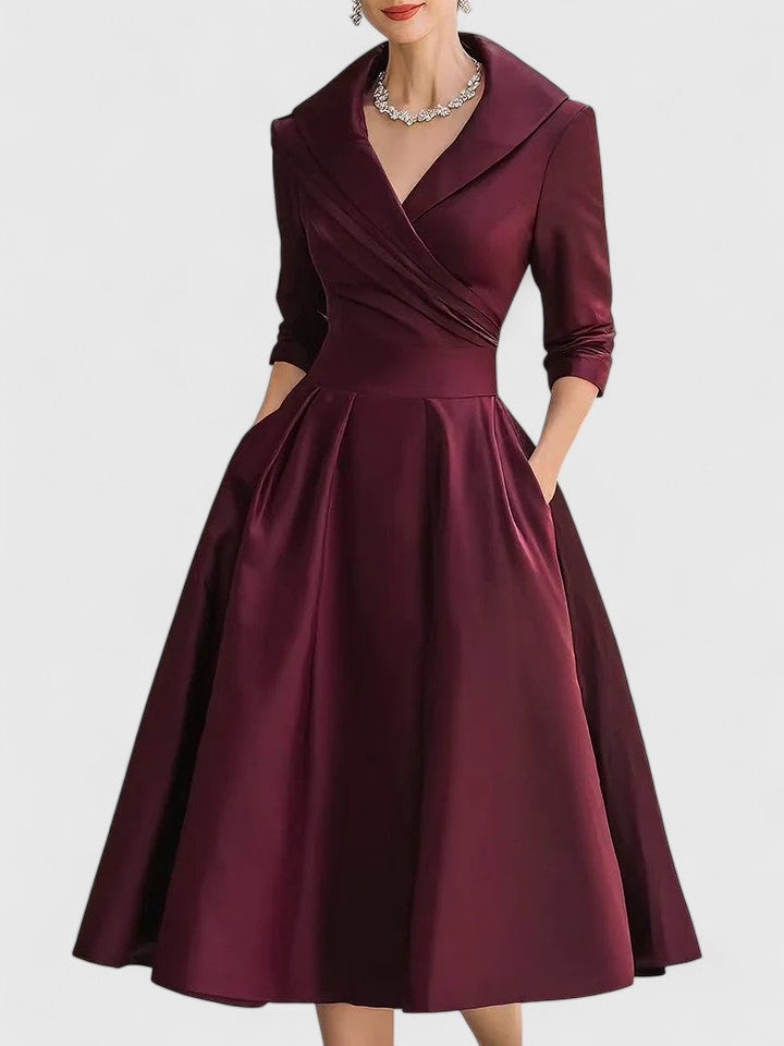 Yan | Elegant Midi Dress – view 6