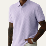 The Windlawn Men’s Casual Textured Summer Polo Shirt – view 8