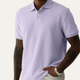 The Windlawn Men’s Casual Textured Summer Polo Shirt – view 8