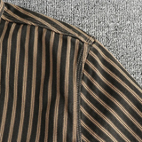 The Stratford Hill Men’s Retro Casual Button Up Striped Shirt – view 5