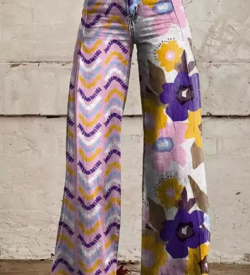 Florence | Retro Flowing Trousers