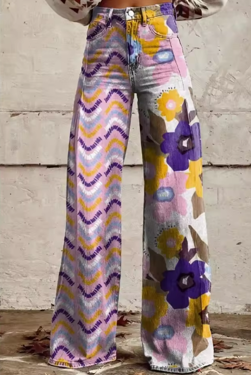Florence | Retro Flowing Trousers