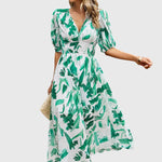Merlin | Flattering Floral Midi Dress – view 11