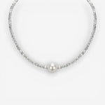 Graceful Pearl Pendant Necklace