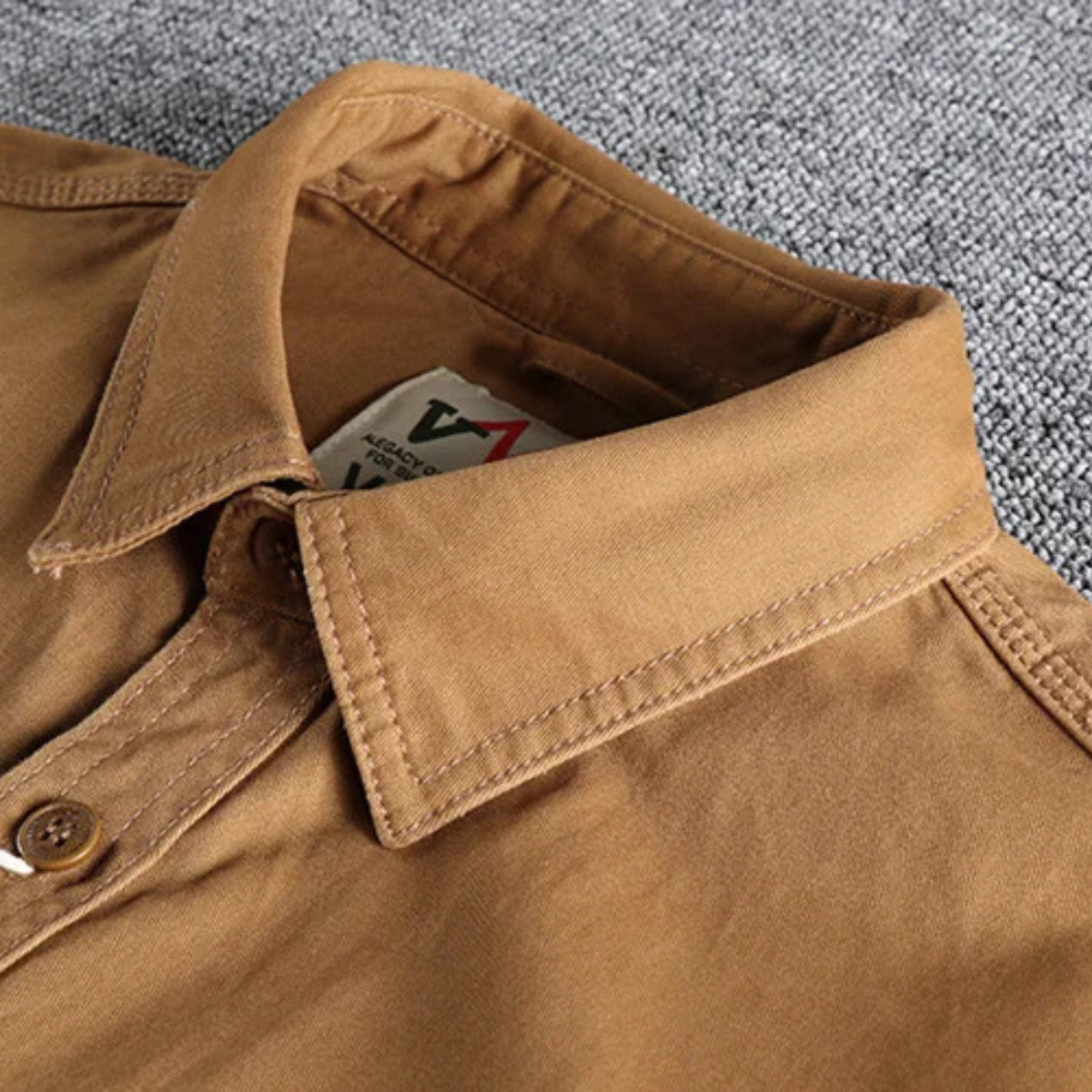 The Bellwood Men’s Vintage Cargo Shirt Jacket – view 3