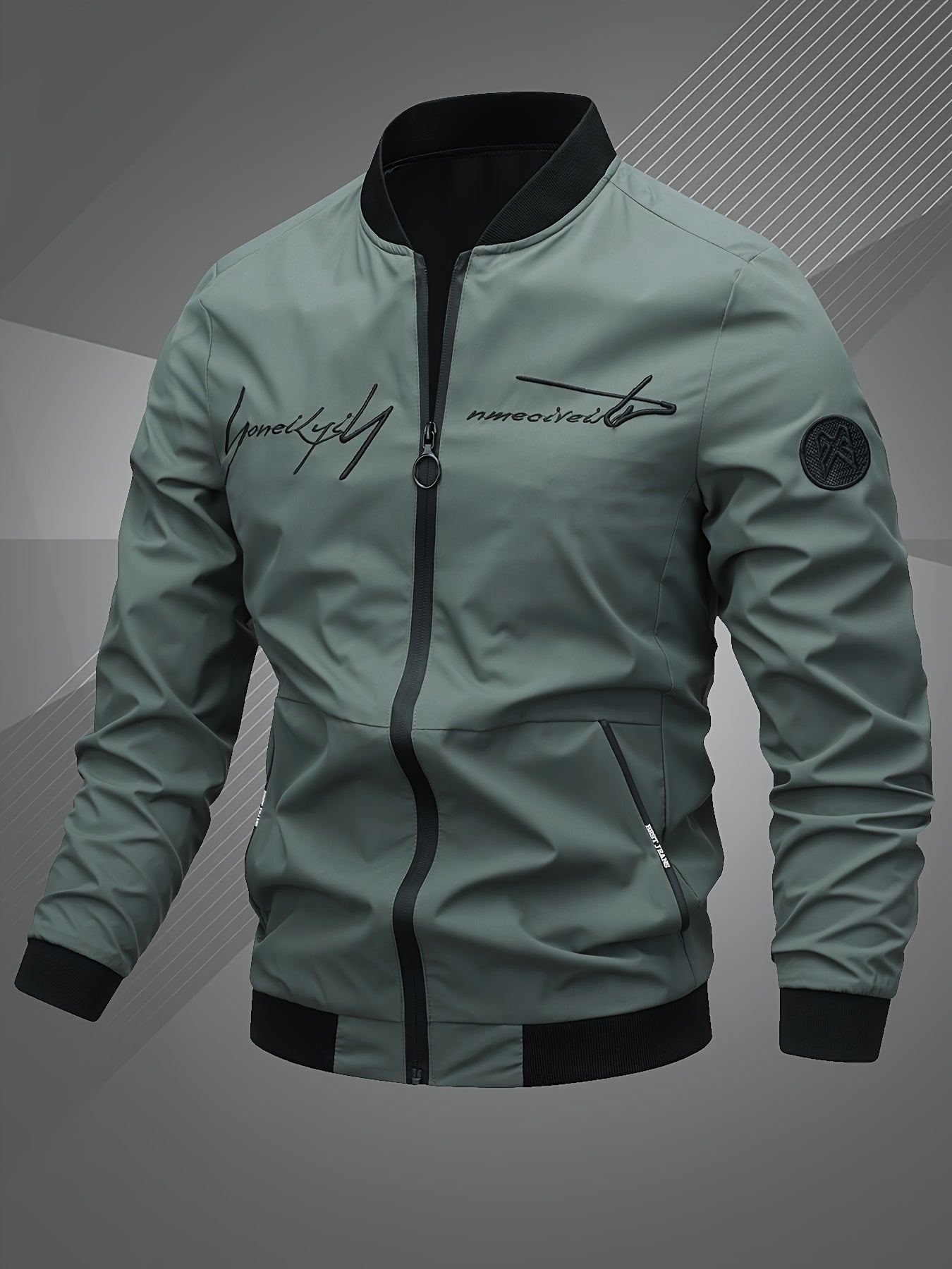 Harm™ | Relaxed Fit Bomber Jacket – view 10
