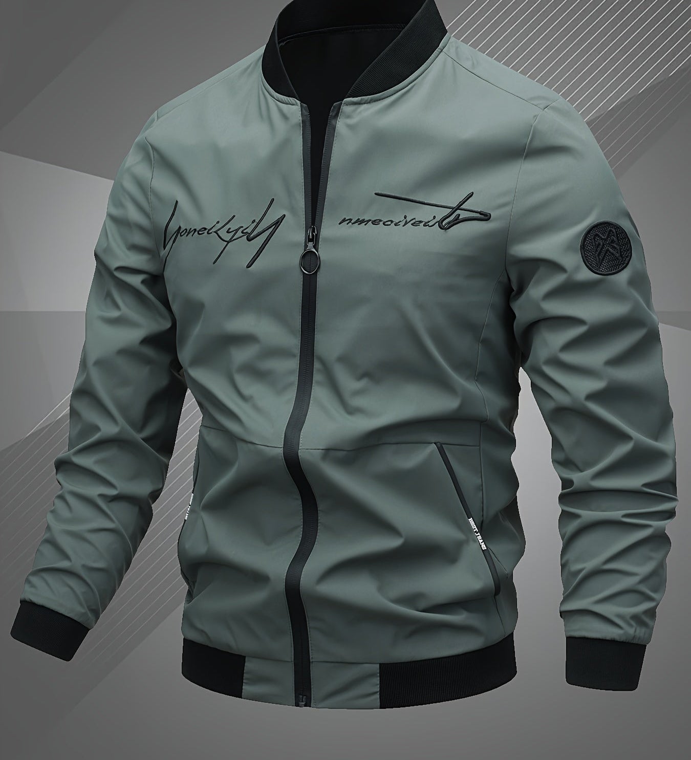 Harm™ | Relaxed Fit Bomber Jacket – view 16