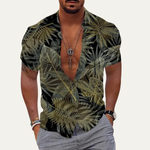 The Silverhill Ridge Men’s Summer Tropical Coconut Print Hawaiian Beach Shirt – view 3