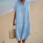 Domitille - Comfortable Summer Dress – view 2