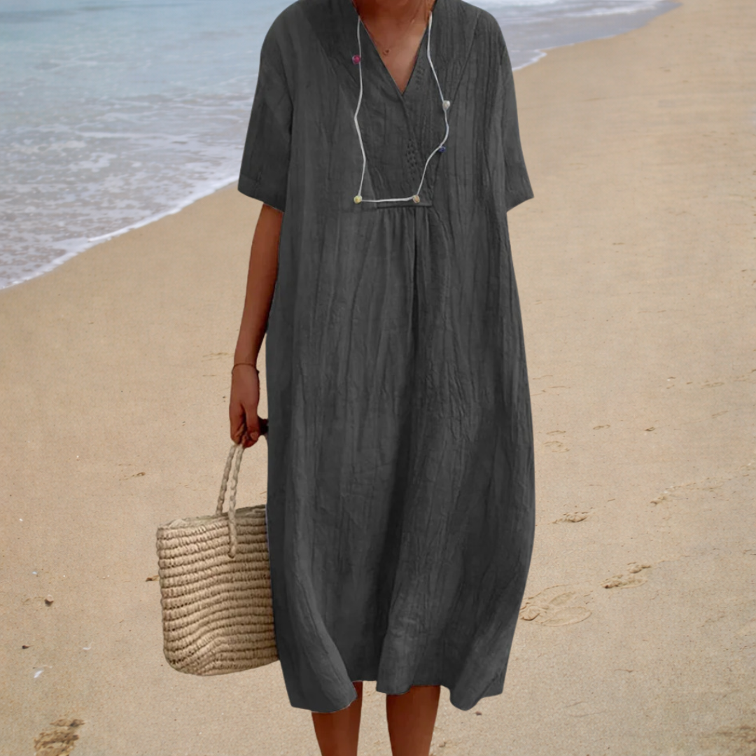 Mila - Comfortable Summer Dress – view 3