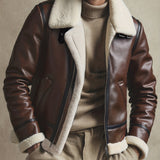 Joe | Cozy Biker Jacket for Chilly Autumn and Winter Days – view 2
