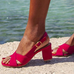 Celeste | Summer Sandals in Blue – view 8