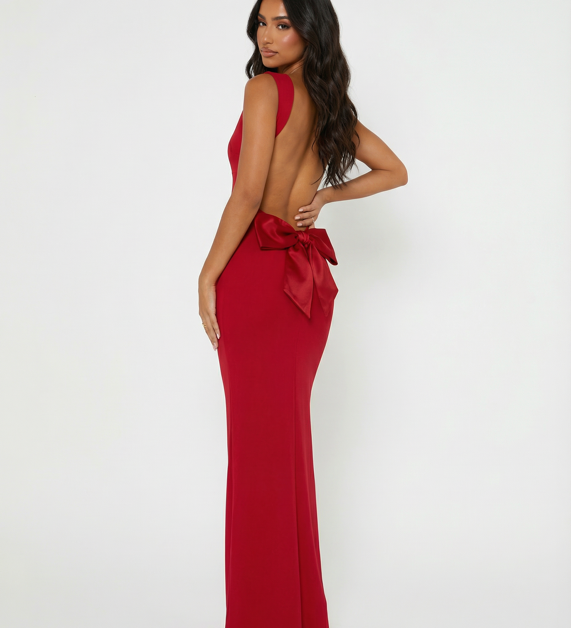 Mae | Sleeveless Backless Maxi Dress