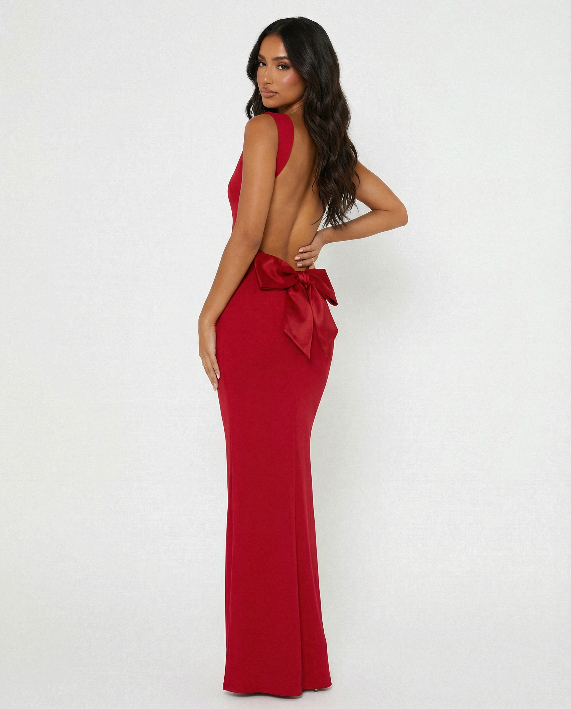 Mae | Sleeveless Backless Maxi Dress
