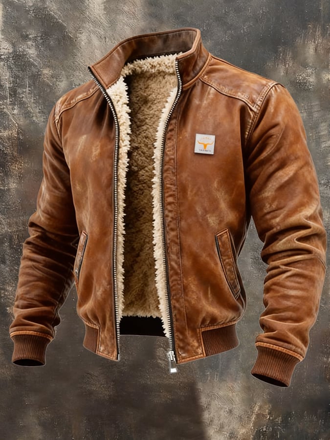 Marin | Retro-Inspired Jacket with Cozy Sherpa Lining – view 3