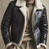 Joe | Cozy Biker Jacket for Chilly Autumn and Winter Days – view 7