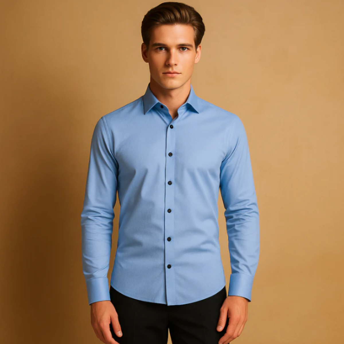 The Yorkminster Men’s Formal Slim Fit Dress Shirt – view 4