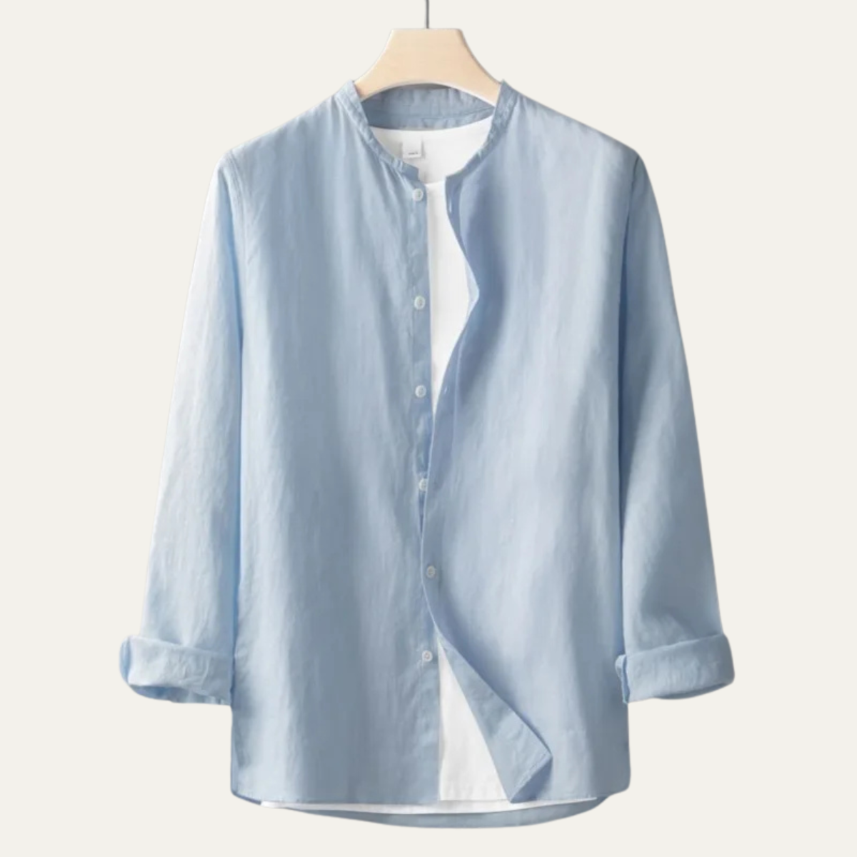 The Brookfield Lane Men’s Vintage Thin Round Neck Shirt – view 5