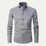 The Grosseto Men’s Classic Button Up Dress Smart Shirt – view 3