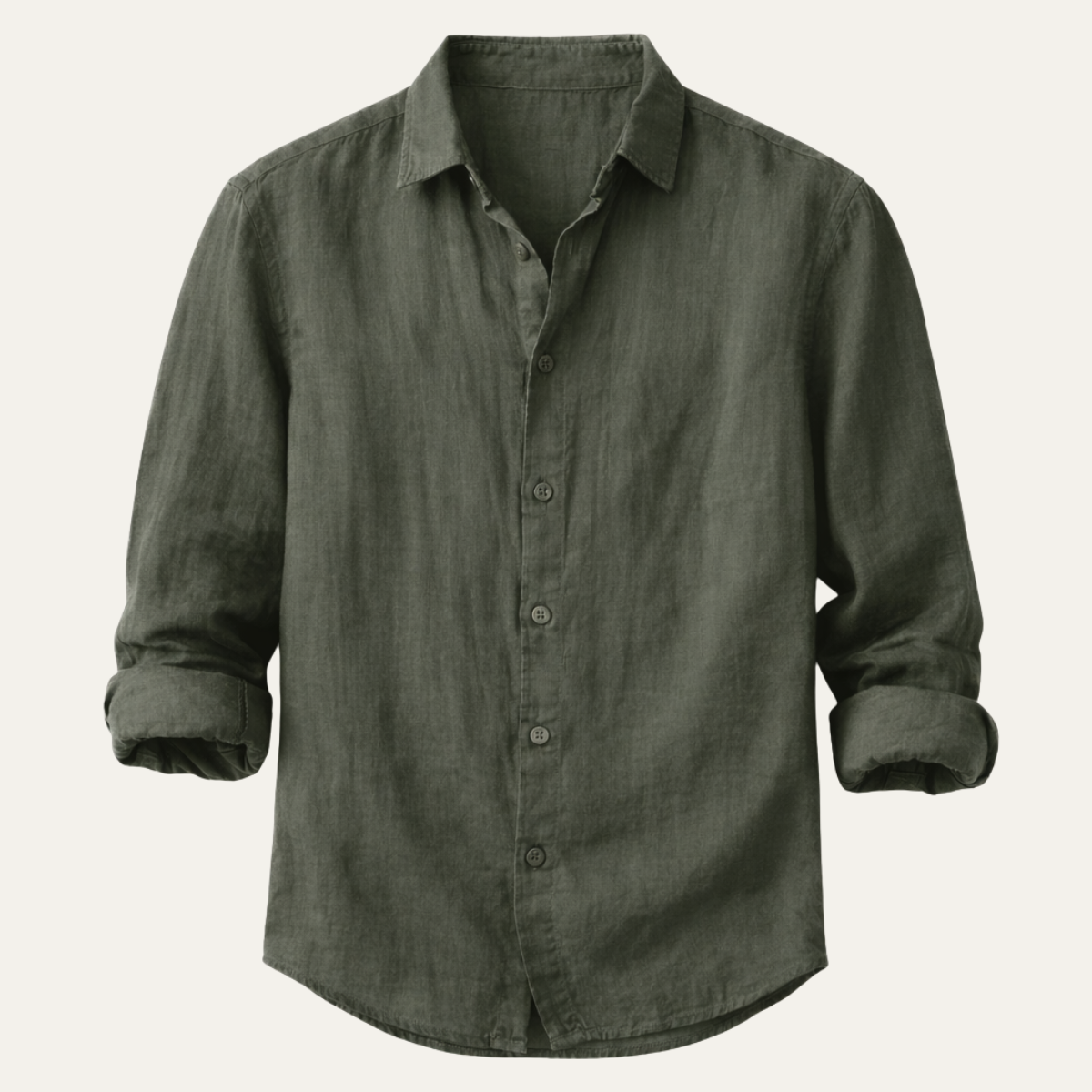 The Pinecrest Fall Men’s Casual Lightweight Blend Button Down Shirt