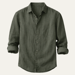 The Pinecrest Fall Men’s Casual Lightweight Blend Button Down Shirt