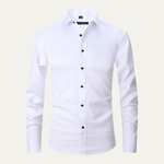 The Grosseto Men’s Classic Button Up Dress Smart Shirt – view 4