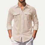 The Hillcrest Ridge Men’s Double Pocket Casual Shirt – view 4