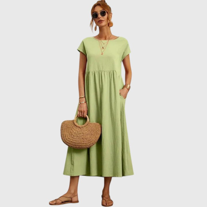Fenella | Comfortable Midi Dress – view 4