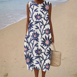 Remi - Comfortable Sleeveless Summer Dress – view 2