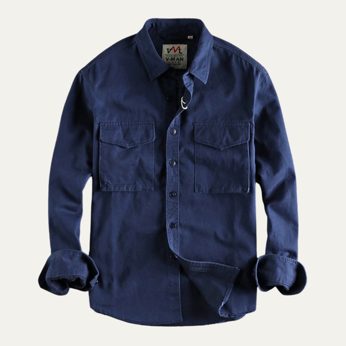 The Bellwood Men’s Vintage Cargo Shirt Jacket – view 9
