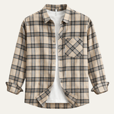 The Southgate Men’s Vintage Plaid Brushed Shirt
