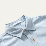 The Silvercrest Ridge Men’s Casual Denim Shirt – view 2