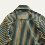 The Willowfall Men’s Nostalgic Casual Vertical Stripe Denim Shirt – view 5