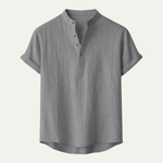 The Regent Men’s Summer Henley Shirt