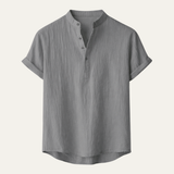 The Regent Men’s Summer Henley Shirt