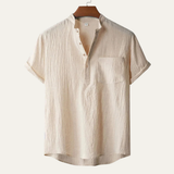 The Paddington Men’s Breathable Henley Shirt – view 5