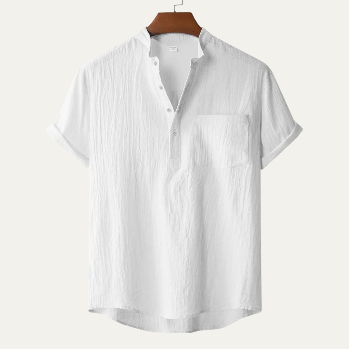 The Paddington Men’s Breathable Henley Shirt – view 7