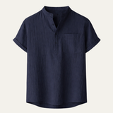 The Paddington Men’s Breathable Henley Shirt