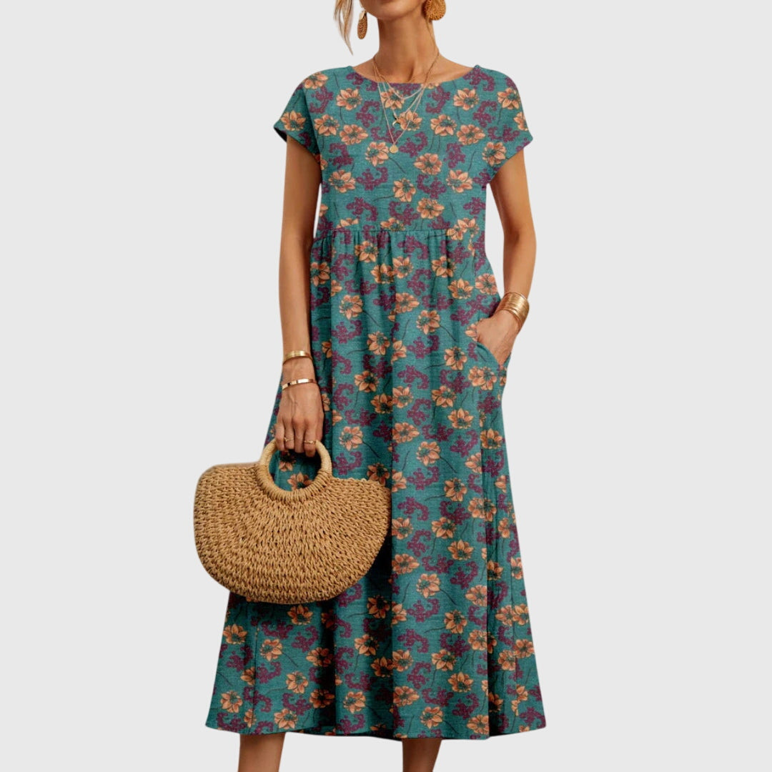 Valencia | Chic Floral Dress – view 2