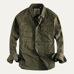 The Oak River Men's Safari Style Button-Up Workwear Shirt