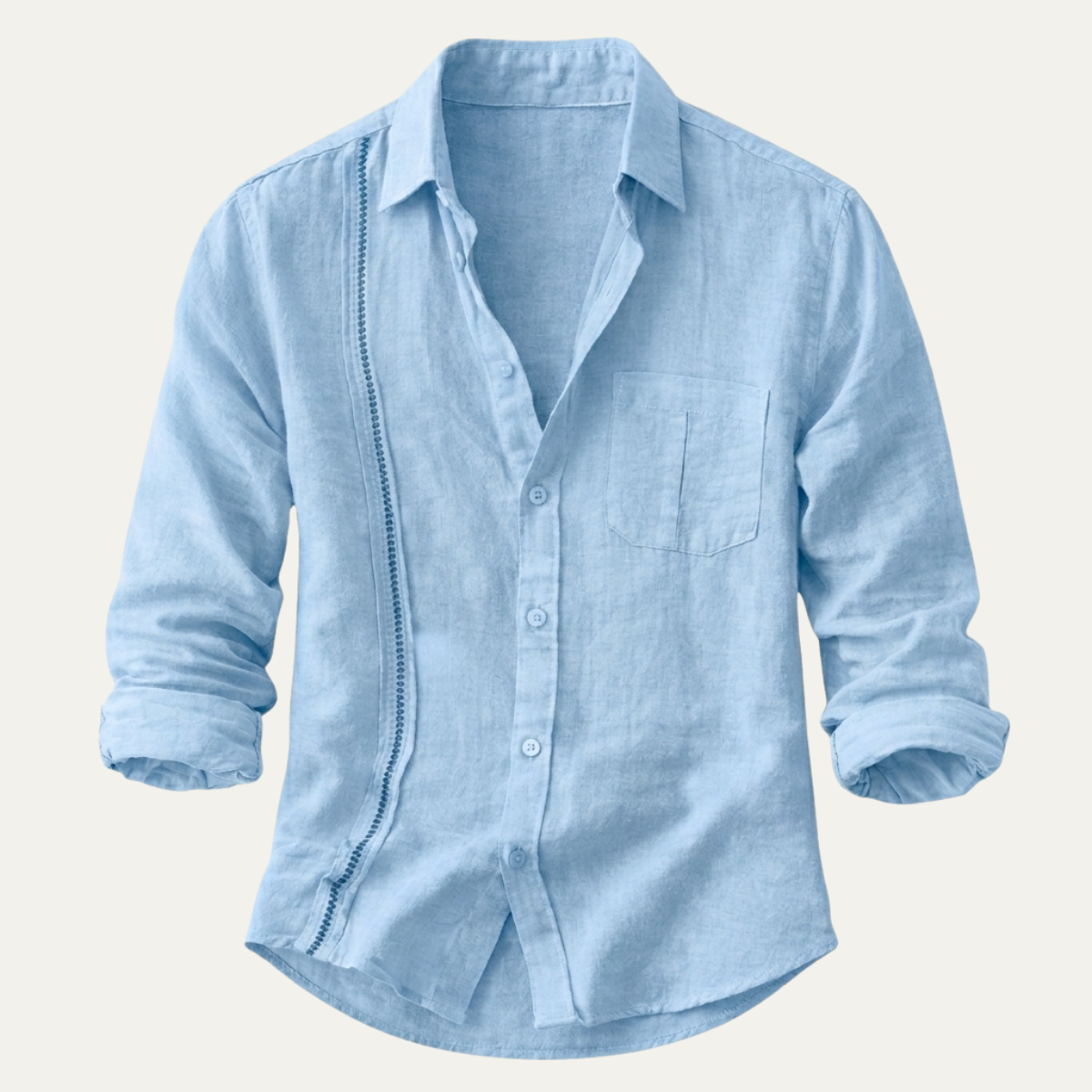 The Ridgehaven Men’s Button-Up Casual Beach Shirt – view 3