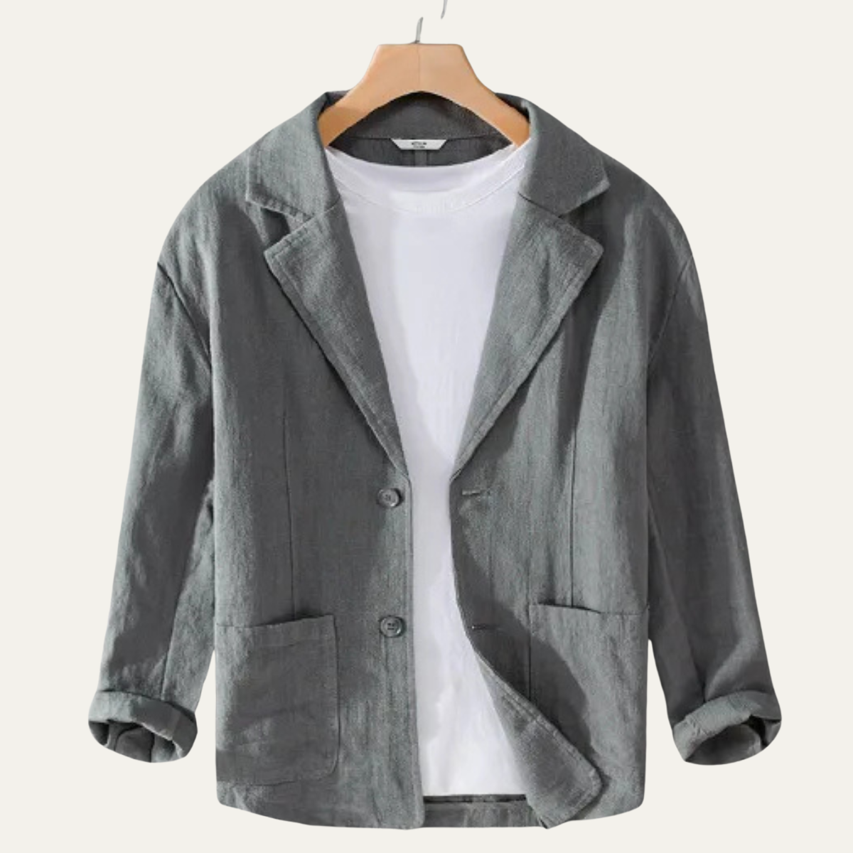 The Crestwood Hill Men’s Solid Colour Lightweight Blazer – view 3