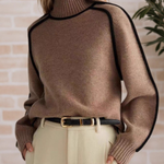 Women's Elegant High-Neck Sweater – view 2