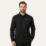 The Cedarfield Men’s Solid Colour Multi Pocket Soft Cargo Shirt – view 4