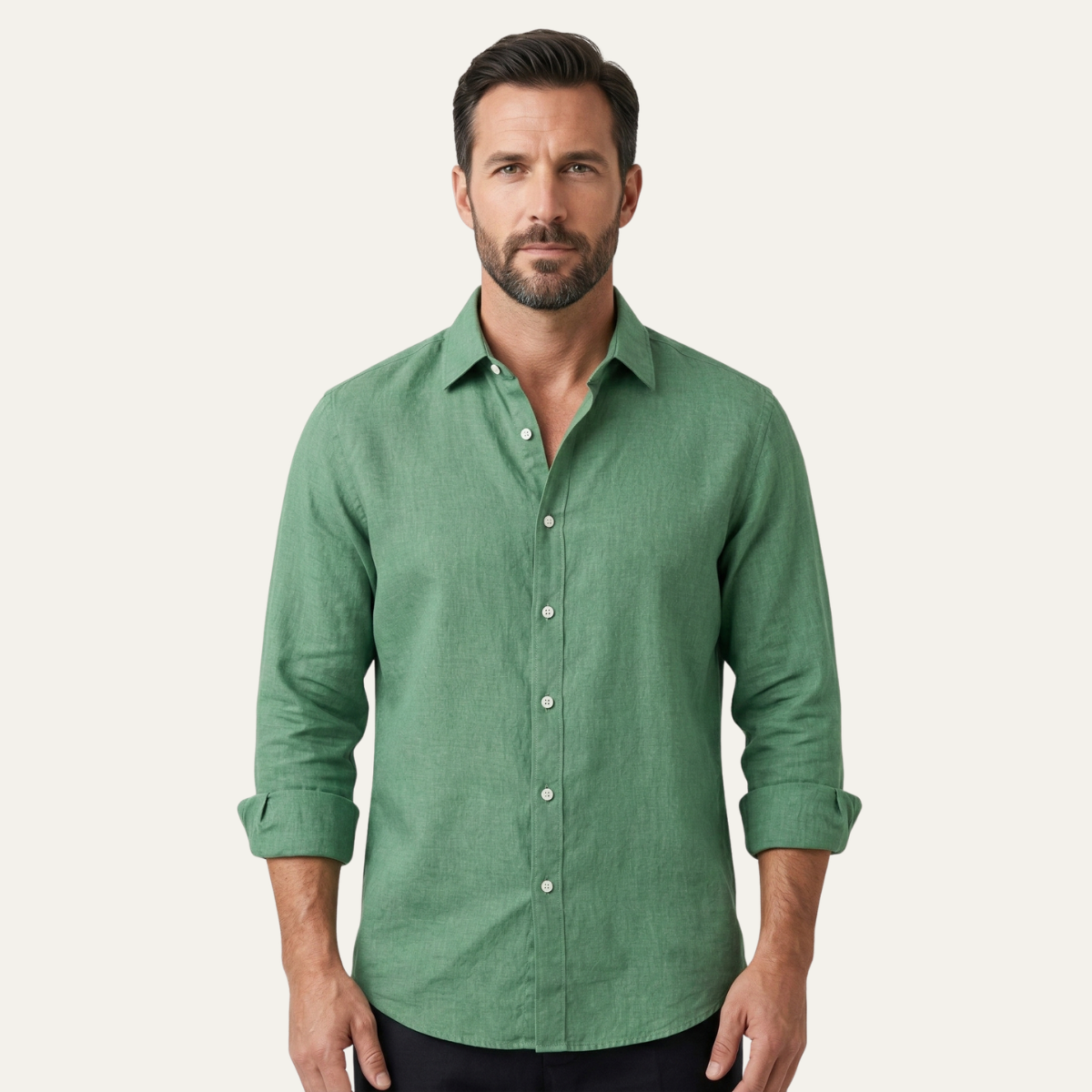 The Oakcrest Hill Men’s Casual Summer Beach Shirt – view 2
