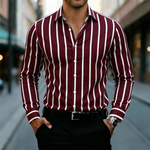 The Harwood Men’s Multicolour Vertical Stripe Casual Shirt – view 2
