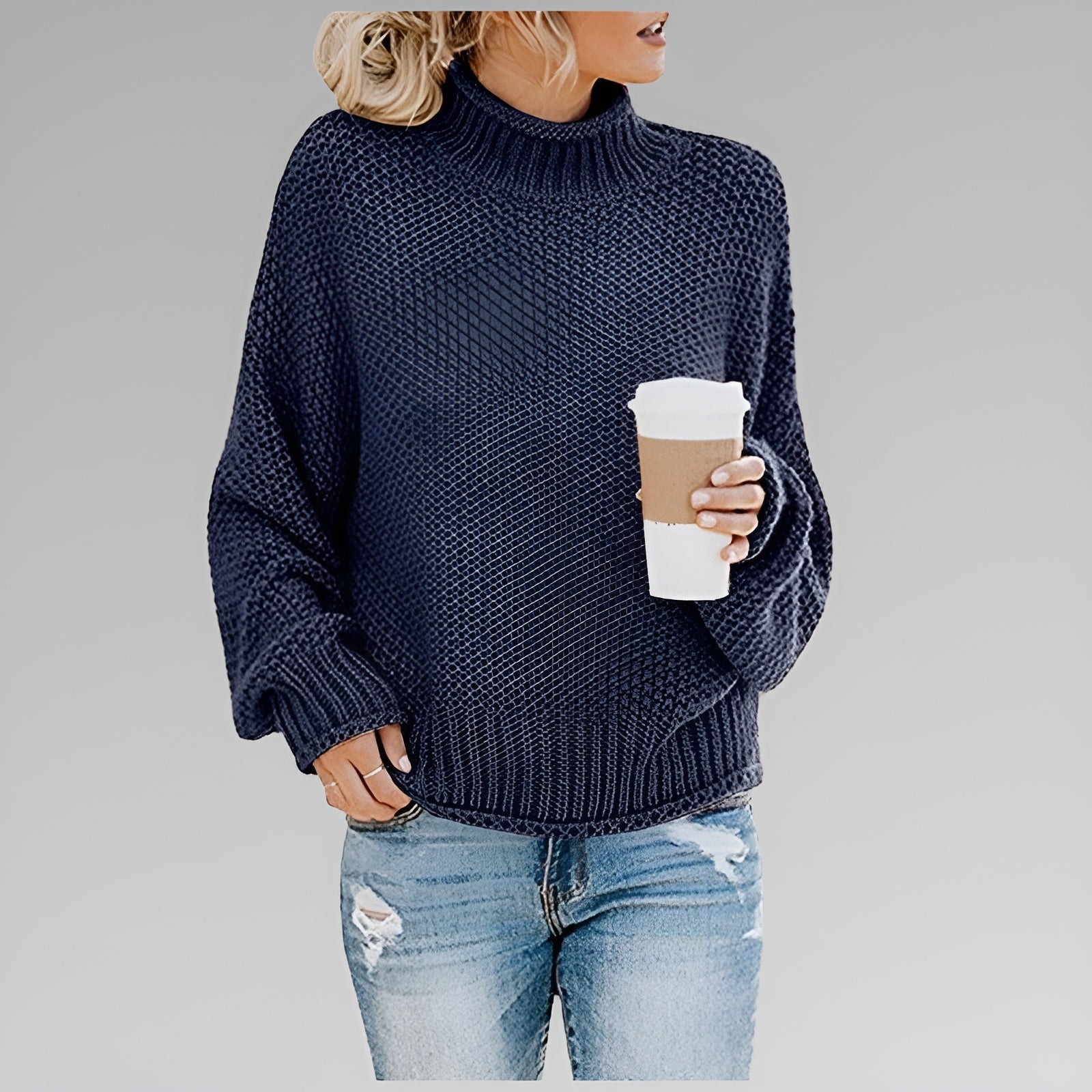 Anne | Timeless and Cozy Knit Sweater – view 9