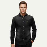The Meadowford Men’s Slim Fit Cowboy Style Denim Shirt – view 6