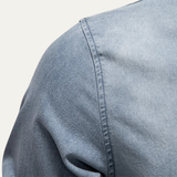 The Meadowford Men’s Slim Fit Cowboy Style Denim Shirt – view 9