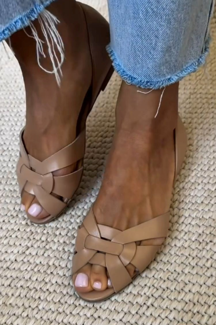 Serafina | Woven Nature Sandals – view 6